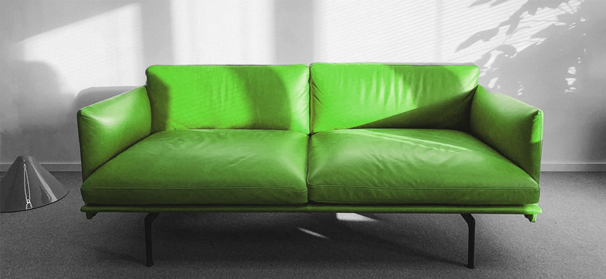 green settee